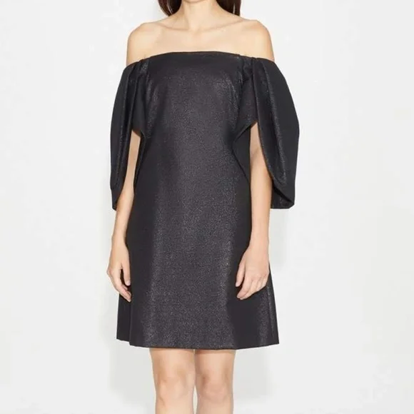 halston black cocktail dress Call The Kettle Black Dress